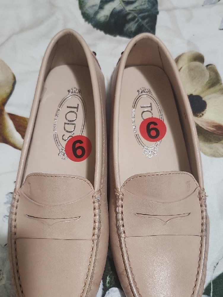 Tod's Women's Leather Penny Loafers In Blush